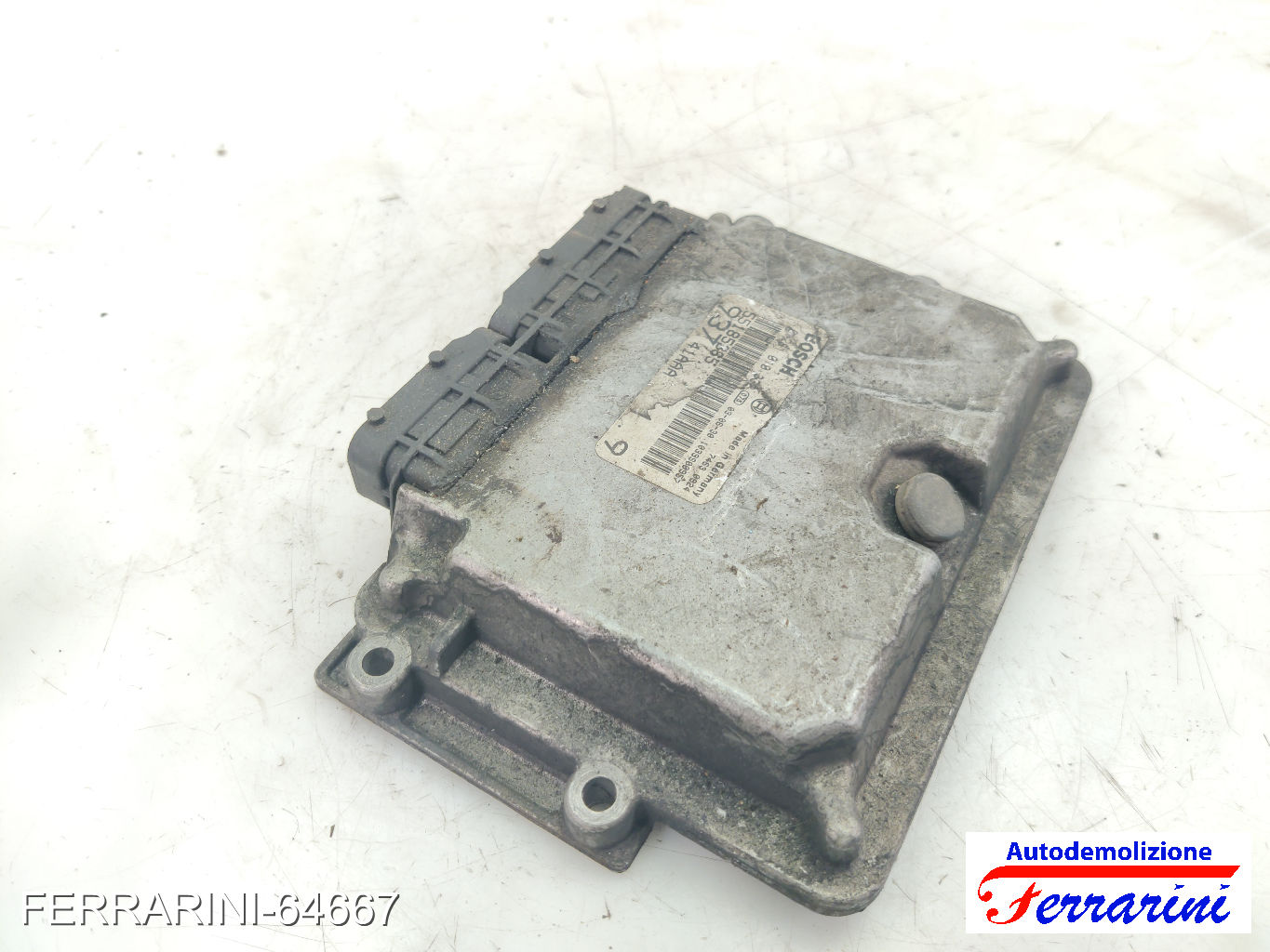 Centralina Motore ALFA ROMEO 147 937 1.9 JTD 2001-2010 55185365, 0281010332