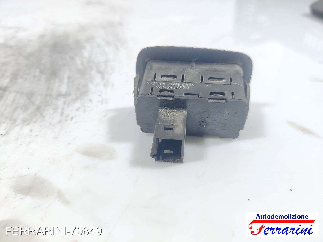 Pulsantiera Tastiera Alzavetro CITROEN C4 PICASSO 1 UD 2006-2013 destra, dx 6