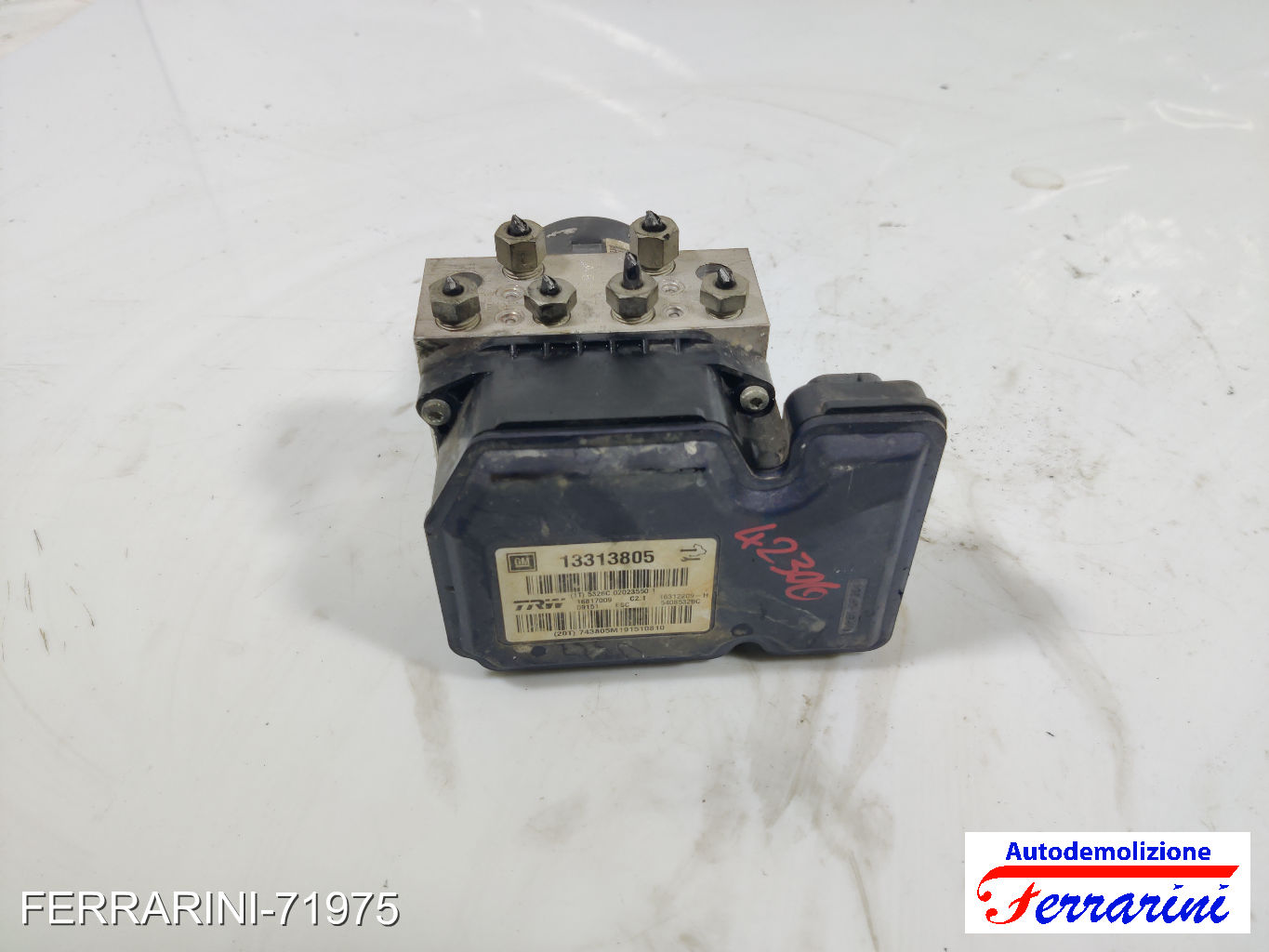 Centralina Pompa Abs OPEL INSIGNIA A G09 2.0 CDTI 2008-2017 13313805, 54085326C
