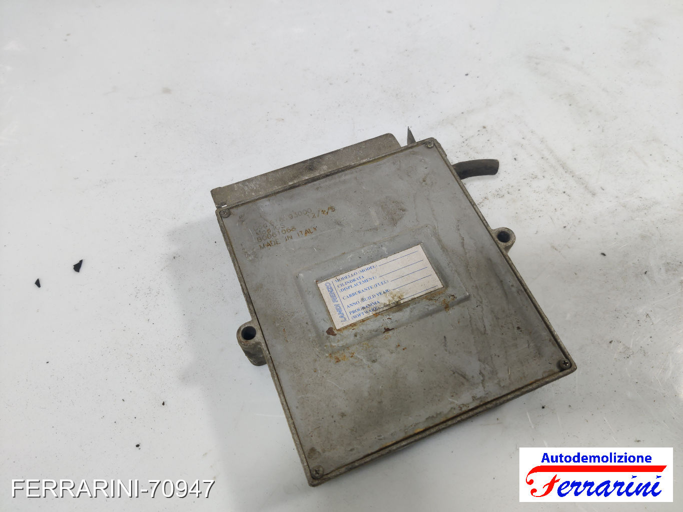 Centralina Gpl OPEL MERIVA A X03 1.4 16V TWINPORT 2004-2010 616193000