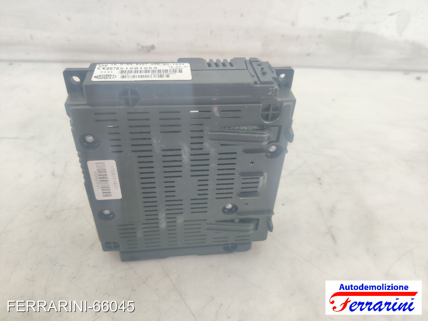 Centralina Blue&Me bluetooth FIAT PUNTO EVO 199 2009-2012 51901253, 55555031190 6