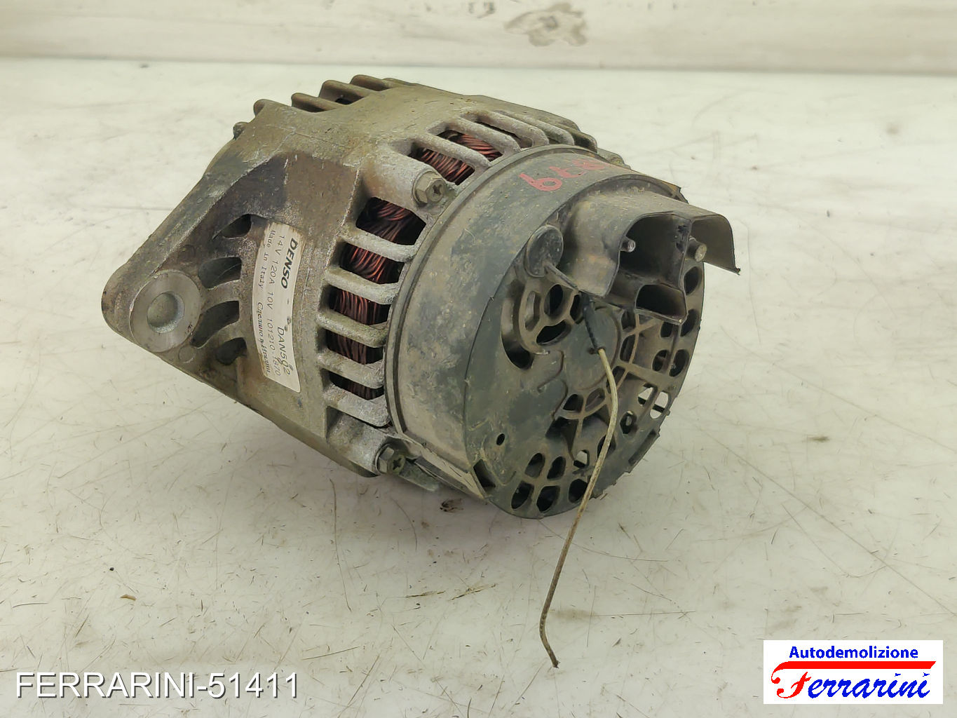 Alternatore ALFA ROMEO 156 SW 932 1.9 JTD 2001-2006 1012101870, 46748353 7