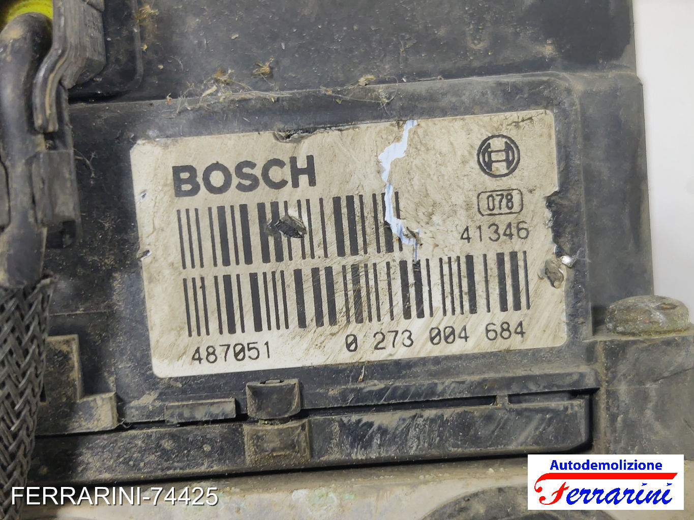 Centralina Pompa Abs FIAT MULTIPLA 186 1.6 16V BIPOWER 2001-2010 46837590