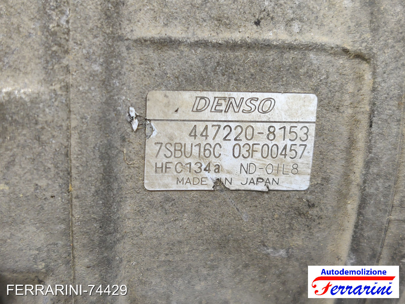 Compressore Clima ALFA ROMEO 166 936 2.4 JTD 2000-2007 46775094, 4472208153