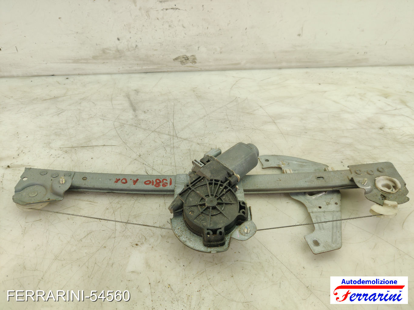 Alzavetro PEUGEOT 107 PM, PN 2005-2014 destro, dx, frontale, anteriore 9222T6 17