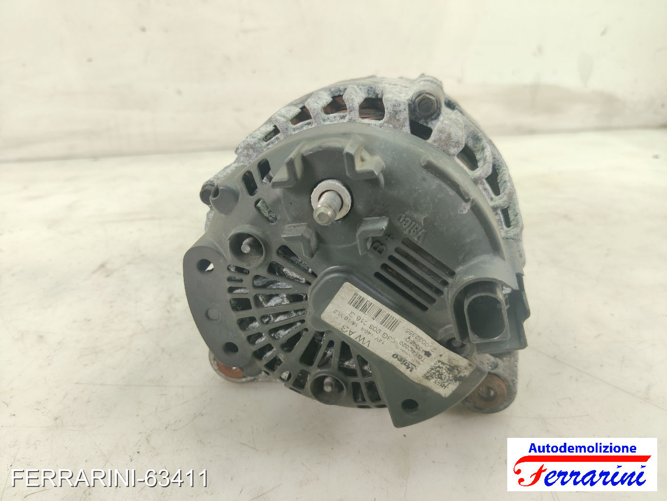 Alternatore AUDI A4 AT 8K5 2.0 TDI 2008-2015 03G903016G, TG14C020, 210032356 6