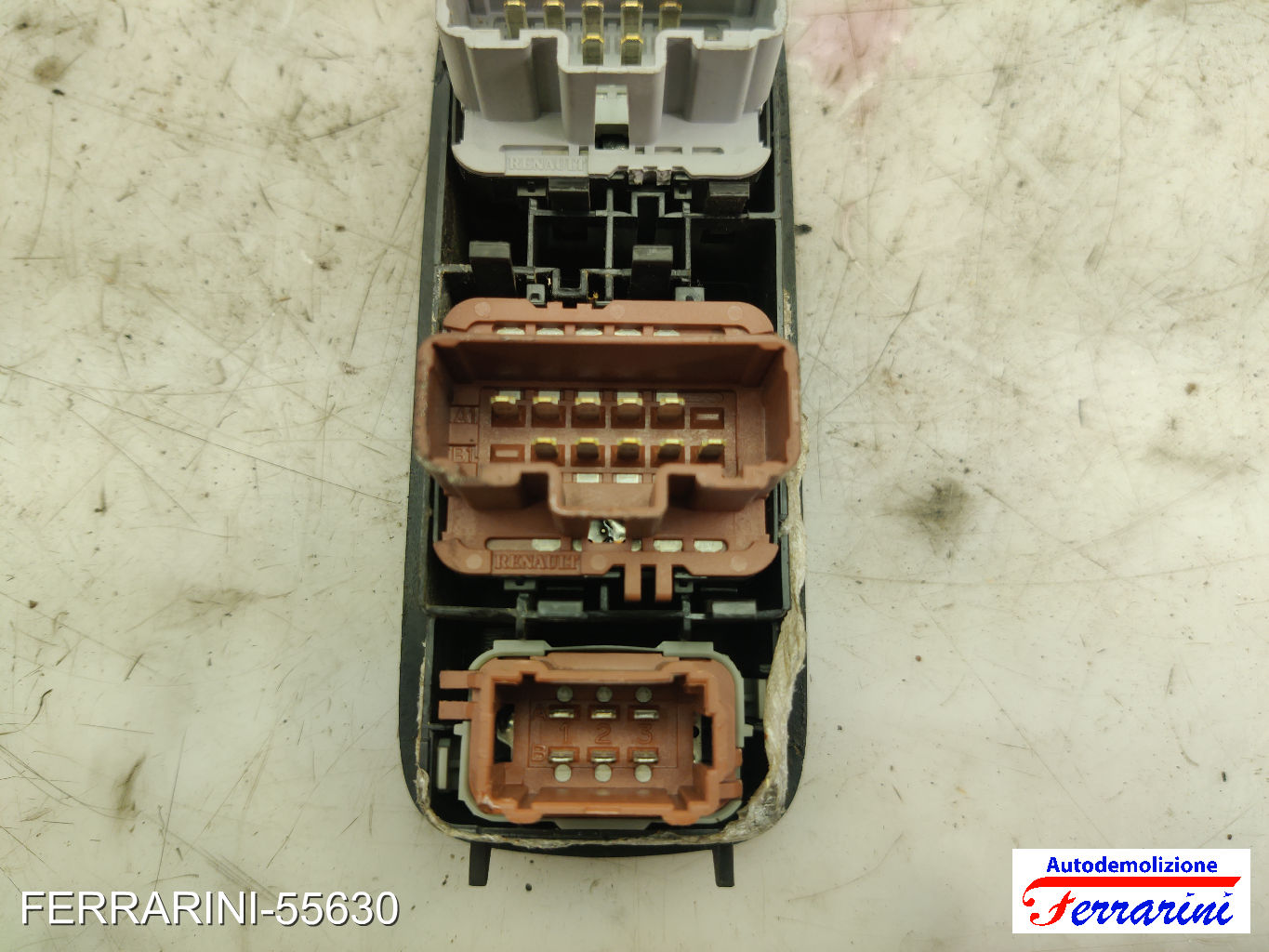 Pulsantiera Tastiera Alzavetro RENAULT MEGANE 2 KM 2003-2009 sinistra, sx 6