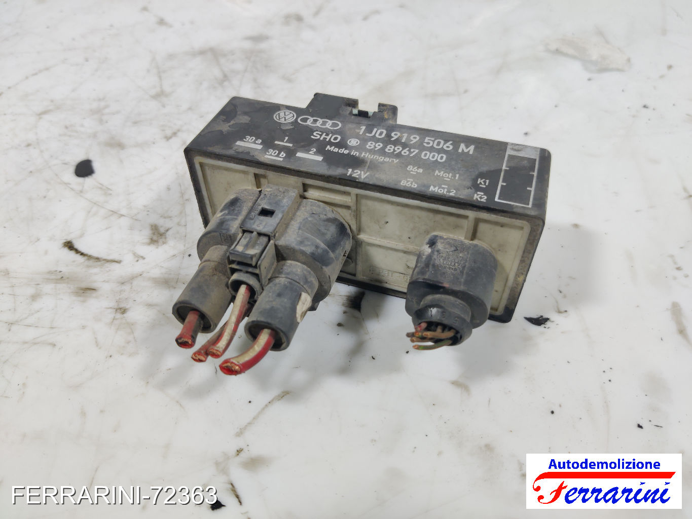 Centralina Ventola Radiatore SKODA FABIA 1 6Y2 1.4 1999-2003 1J0919506M