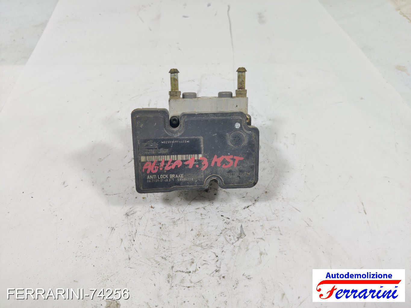 Centralina Pompa Abs OPEL AGILA A H00 1.3 CDTI 2003-2007 5WK84118, 06210901483 8