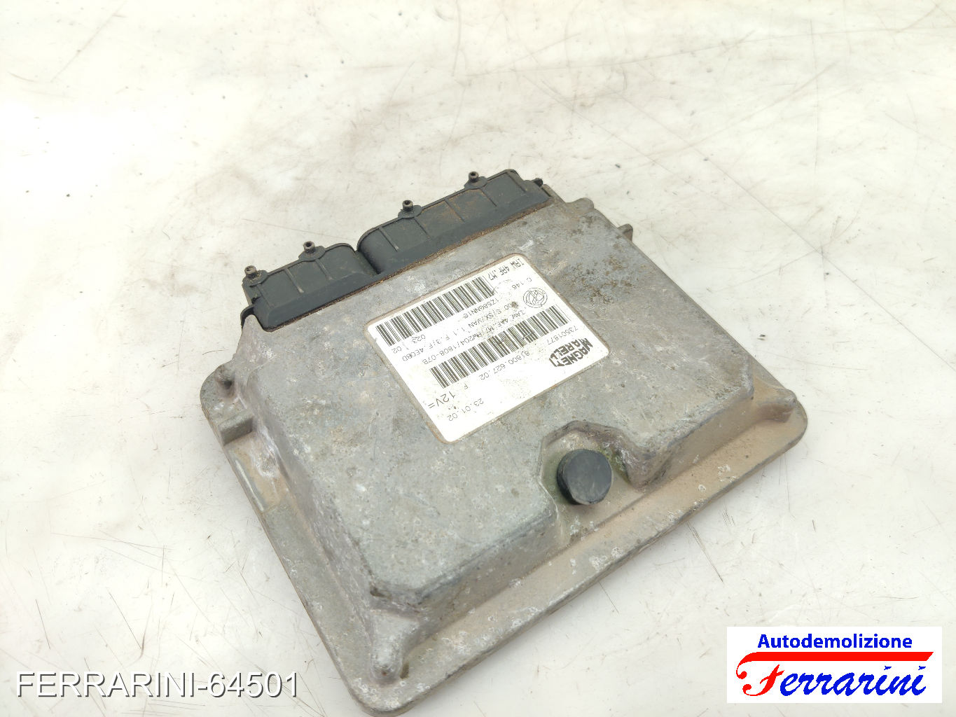 Centralina Motore FIAT SEICENTO 600 287 1.1 1998-2010 73501877, 1Z58GNN1C