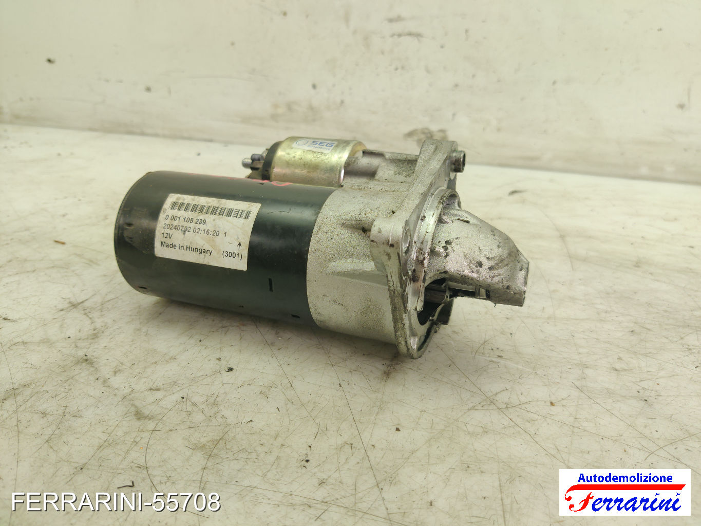 Motorino Avviamento FIAT STILO SW 192 1.9 D MULTIJET 2005-2008 0001108239 11