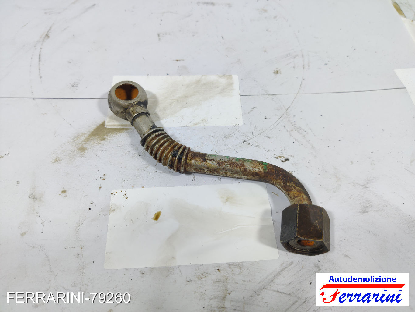 Tubo ritorno acqua turbina ALFA ROMEO MITO 955 1.4 TJET 2008-2011