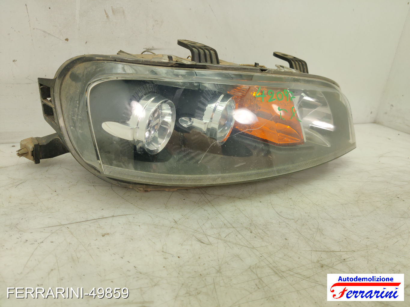 Faro Anteriore FIAT PUNTO 188 1999-2010 destro, dx 46522719, 46814548, 51712393