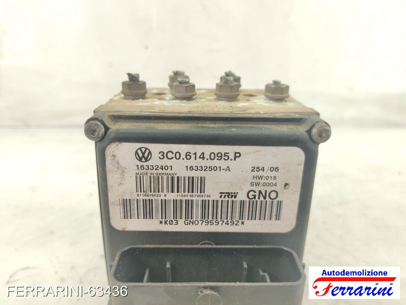 Centralina Pompa Abs VW PASSAT VARIANT 3B6 1.9 TDI 2000-2005 3C0614095P