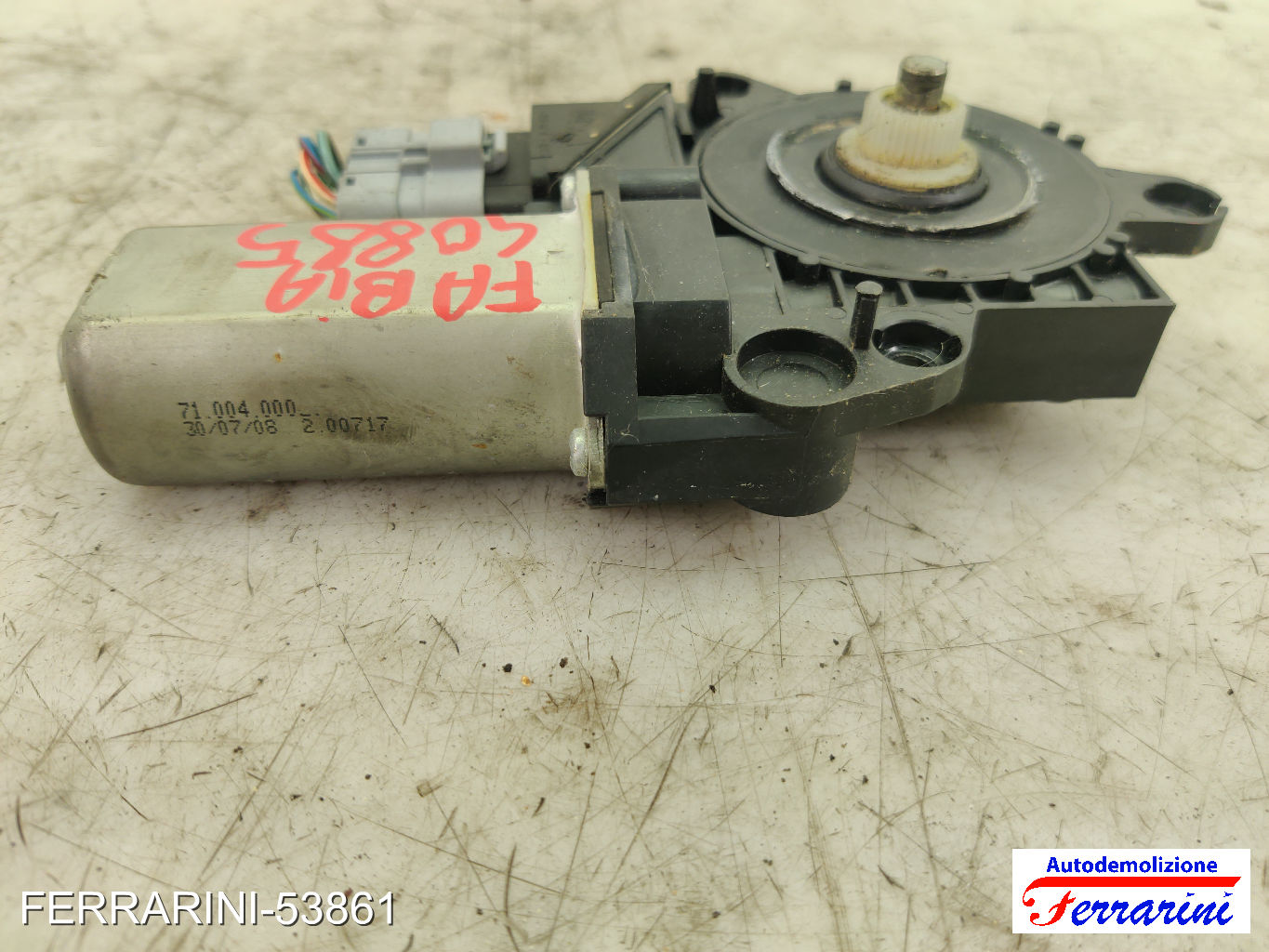 Motorino Alzavetro SKODA FABIA 1 COMBI 6Y5 1.4 16V 2000-2007 6Y1959801, 1060174