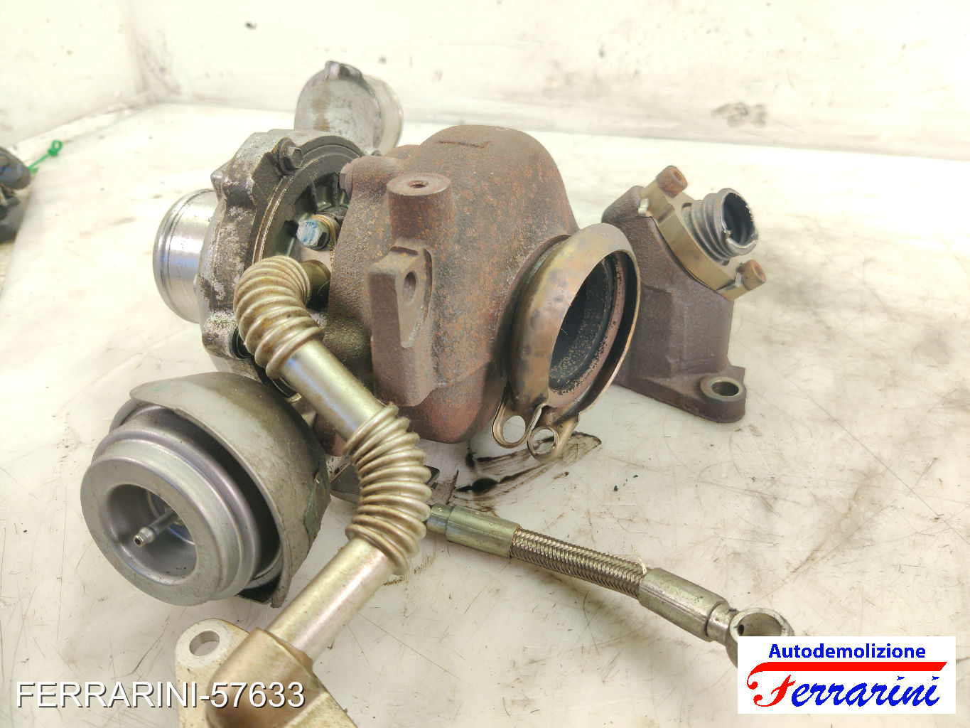 Turbina OPEL ASTRA H SW A04 1.9 CDTI 16V 2004-2010 55196859, 55205356, 93184791