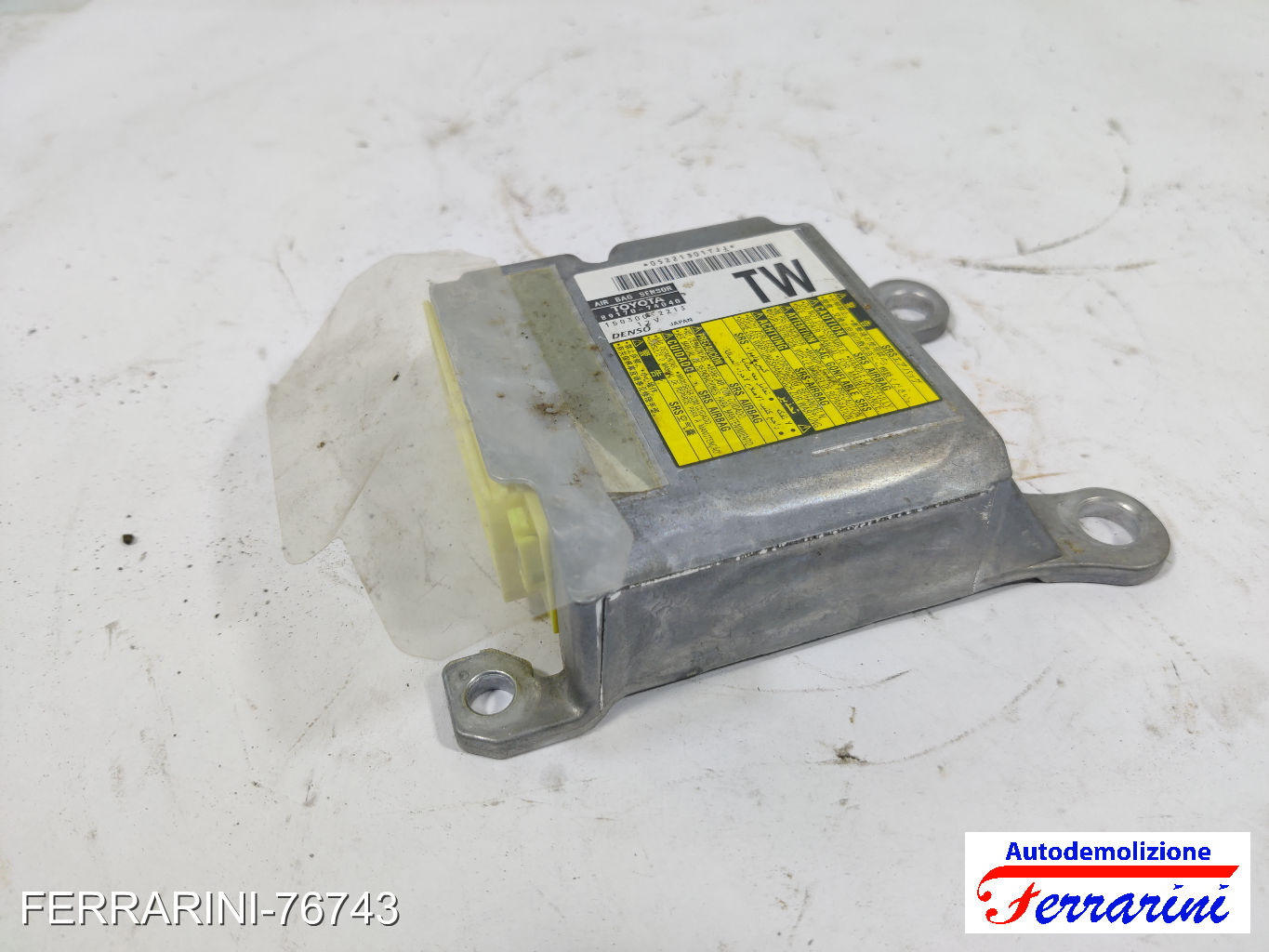 Centralina Airbag TOYOTA IQ J1 2009-2015 8917074040, 05221301, 1503002213 2