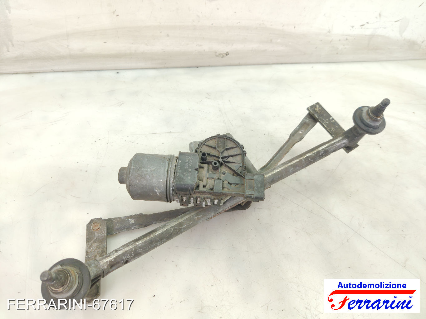 Spazzacqua Motorino Tergicristallo PEUGEOT 206 SW 2E/K 2002-2007 anteriore 8