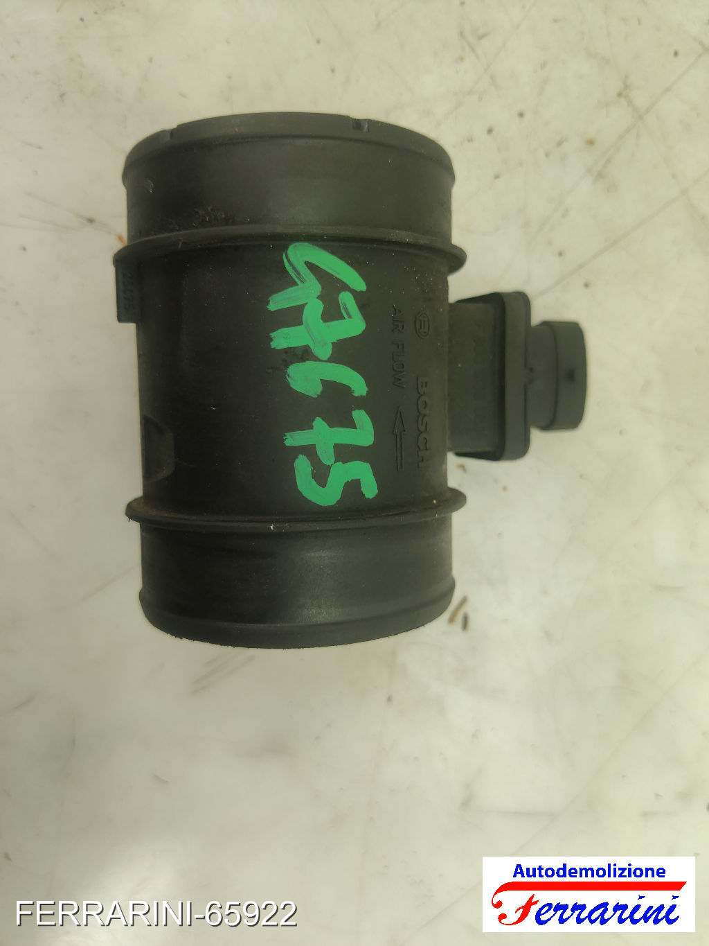 Debimetro FIAT PUNTO EVO 199 1.3 D MULTIJET 2009-2012 55220715, 0281006054 7