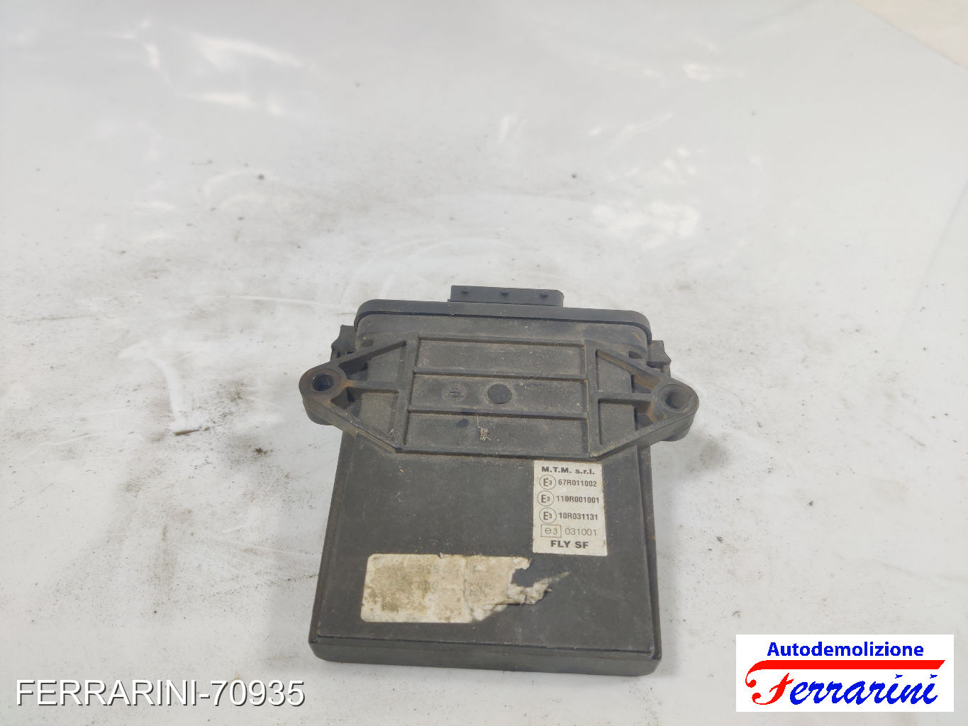 Centralina Gpl FIAT PANDA 169 1.1 2003-2012 67R011002, FLYSF, AAB1912CGC
