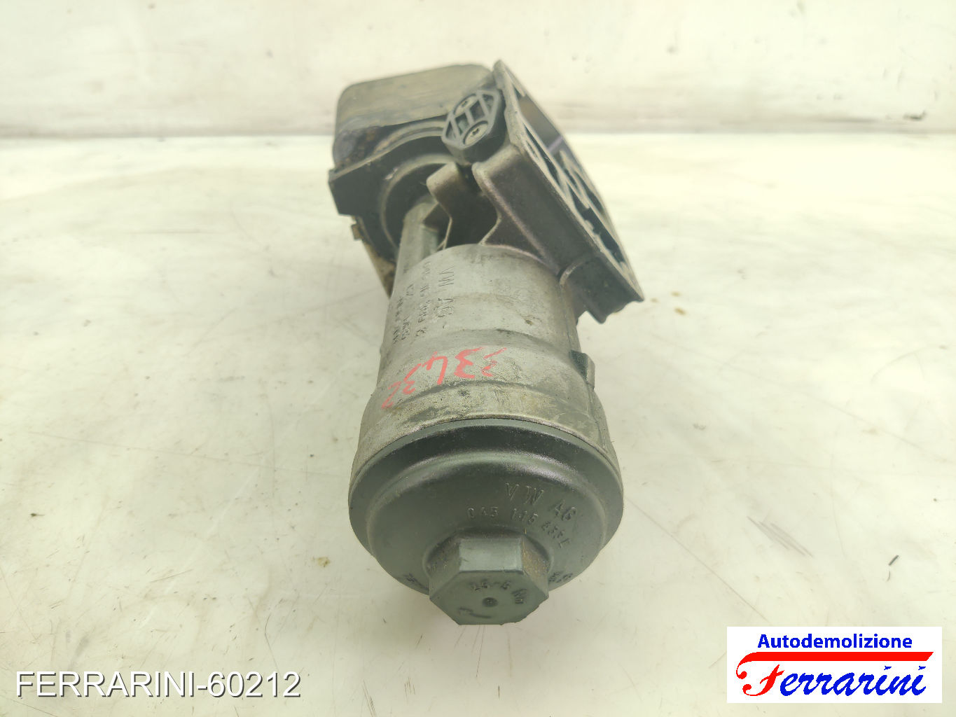 Supporto Filtro Scambiatore Acqua Olio VW GOLF 6 5K1 2.0 TDI 2008-2013 7