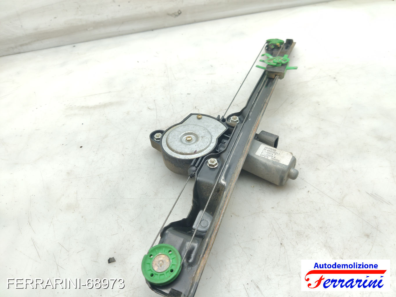 Motorino Alzavetro FIAT PUNTO 188 1.2 16V 80 1999-2006 46536307, 27101001