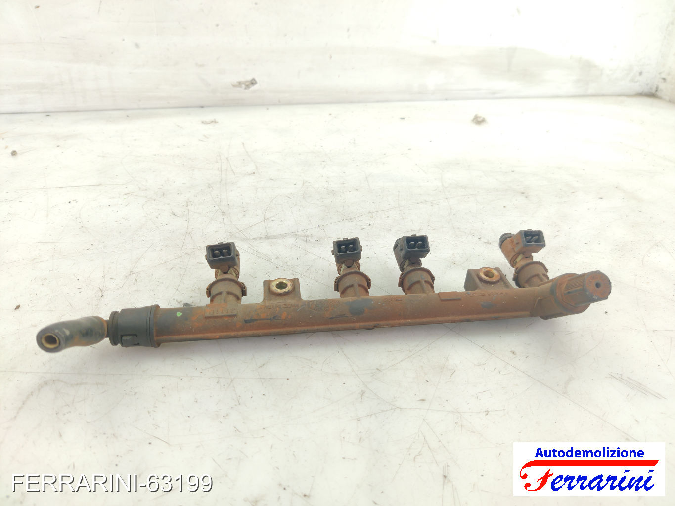 Flauto Con Iniettori FIAT PANDA 169 1.1 2003-2012 46761033 9