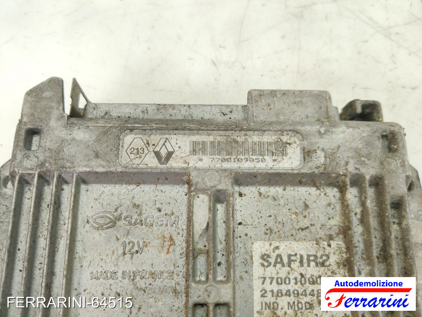 Centralina Motore RENAULT TWINGO 1 C06 1.2 1996-2007 7700109050, 7700105560