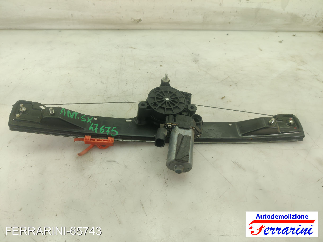Alzavetro FIAT PUNTO EVO 199 2009-2012 sinistro, sx, frontale, anteriore