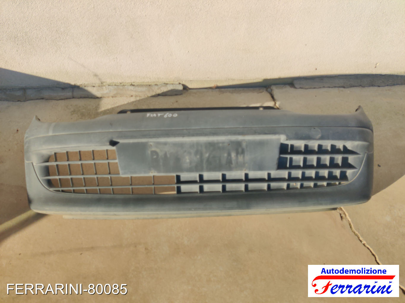 Paraurti FIAT SEICENTO 600 187 1998-2010 Frontale 735003000, 735245656