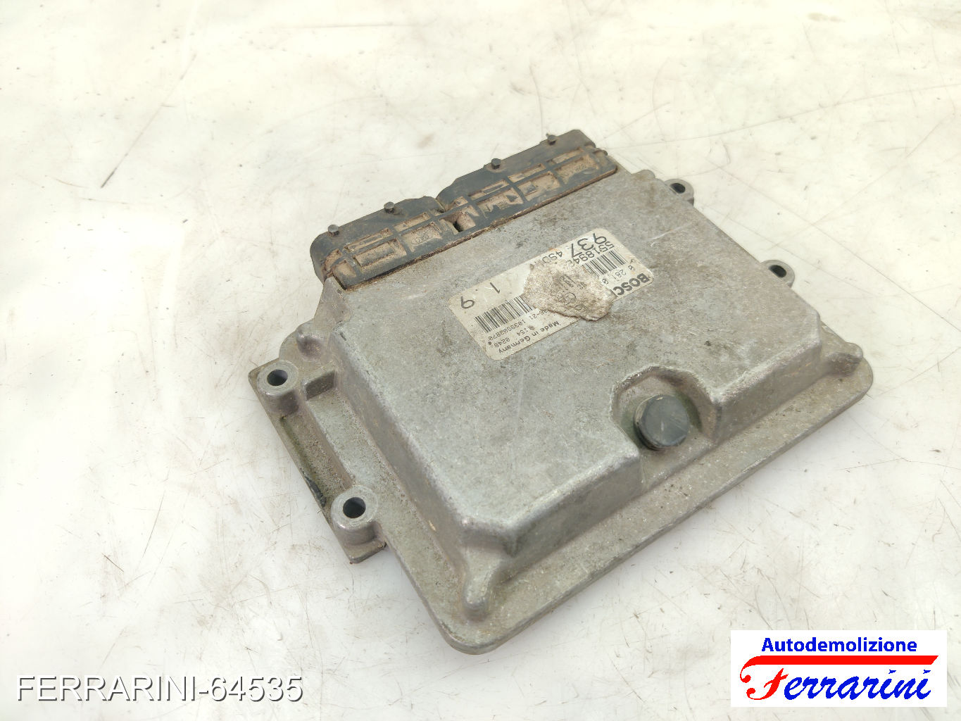 Centralina Motore ALFA ROMEO 147 937 1.9 JTD 2001-2010 55189423, 5518942