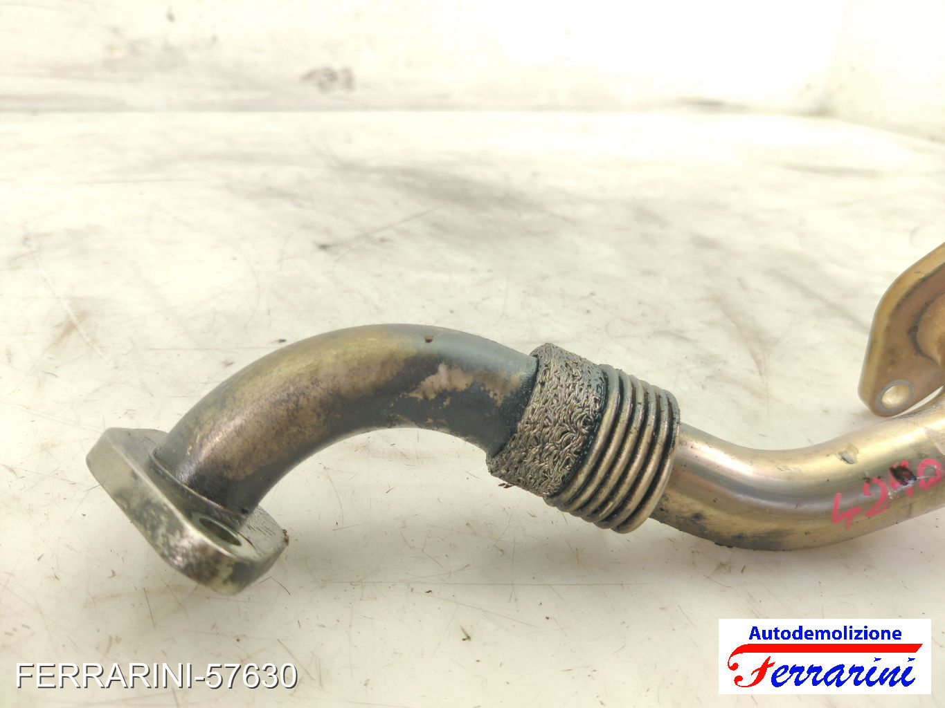 ATD tubo EGR VW NEW BEETLE 1C1, 9C1 1.9 TDI 2001-2010 038131521CC, 038131521BQ 7