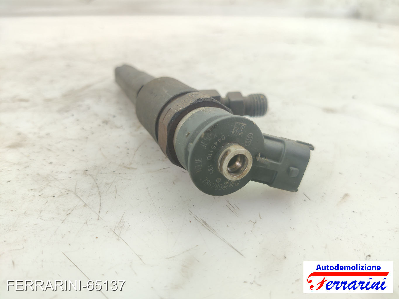 Iniettore CITROEN C3 1 FC, FN 1.4 HDI 2002-2009 1980A9, 0445110135