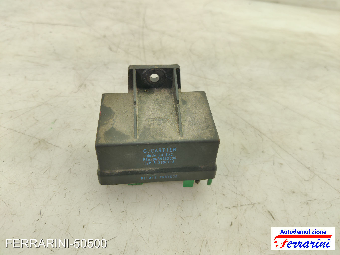 Centralina Candelette PEUGEOT 307 3A/C 2.0 HDI 110 2000-2007 9639912580 9
