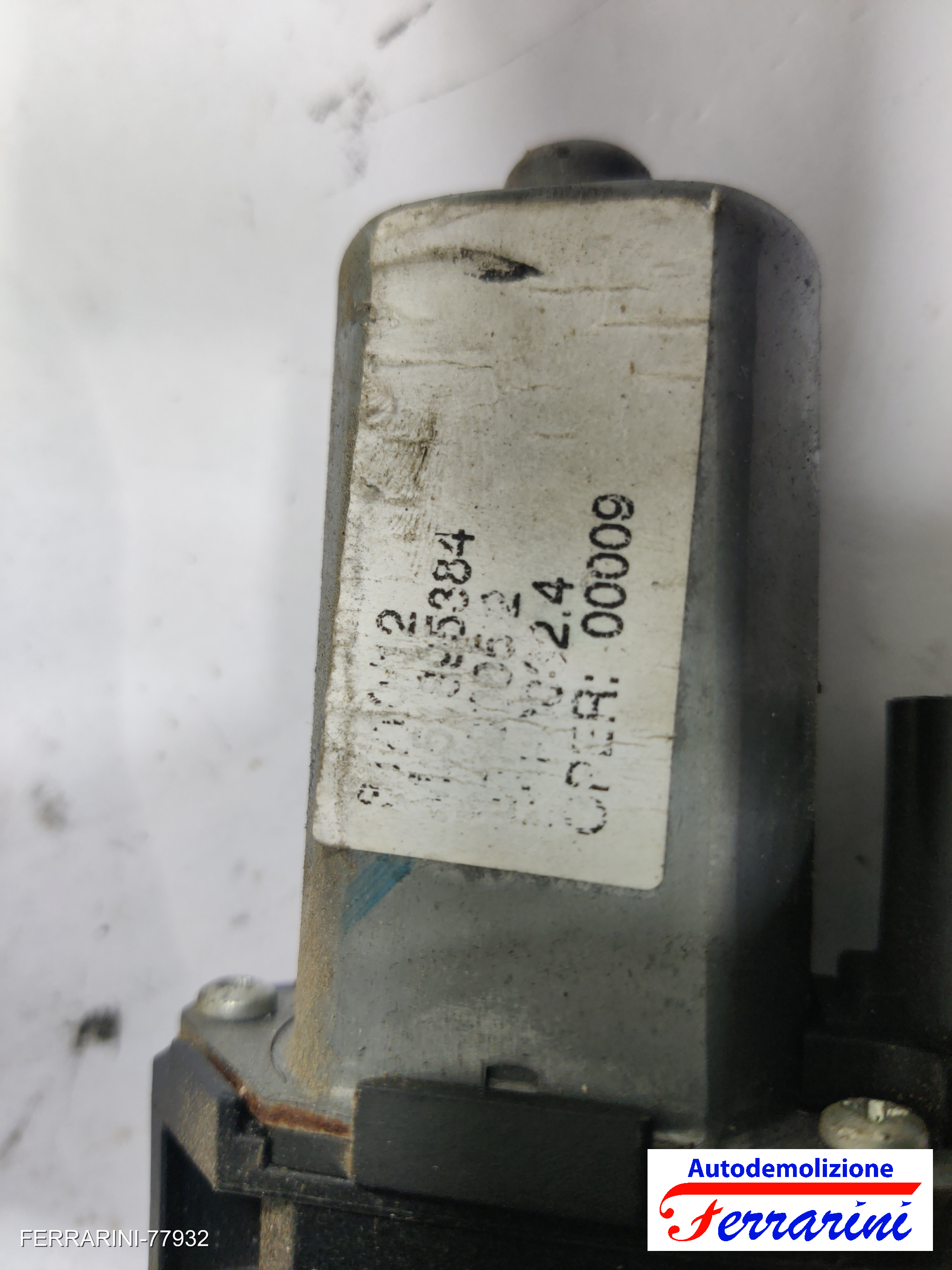Alzavetro FIAT GRANDE PUNTO 199 2005-2010 destro, dx, frontale, anteriore