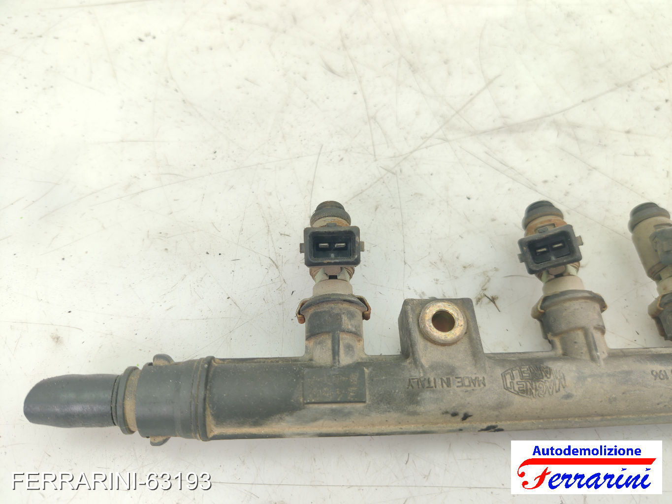 Flauto Con Iniettori FIAT PUNTO 188 1.2 NATURAL POWER 2003-2012 3219018301 7