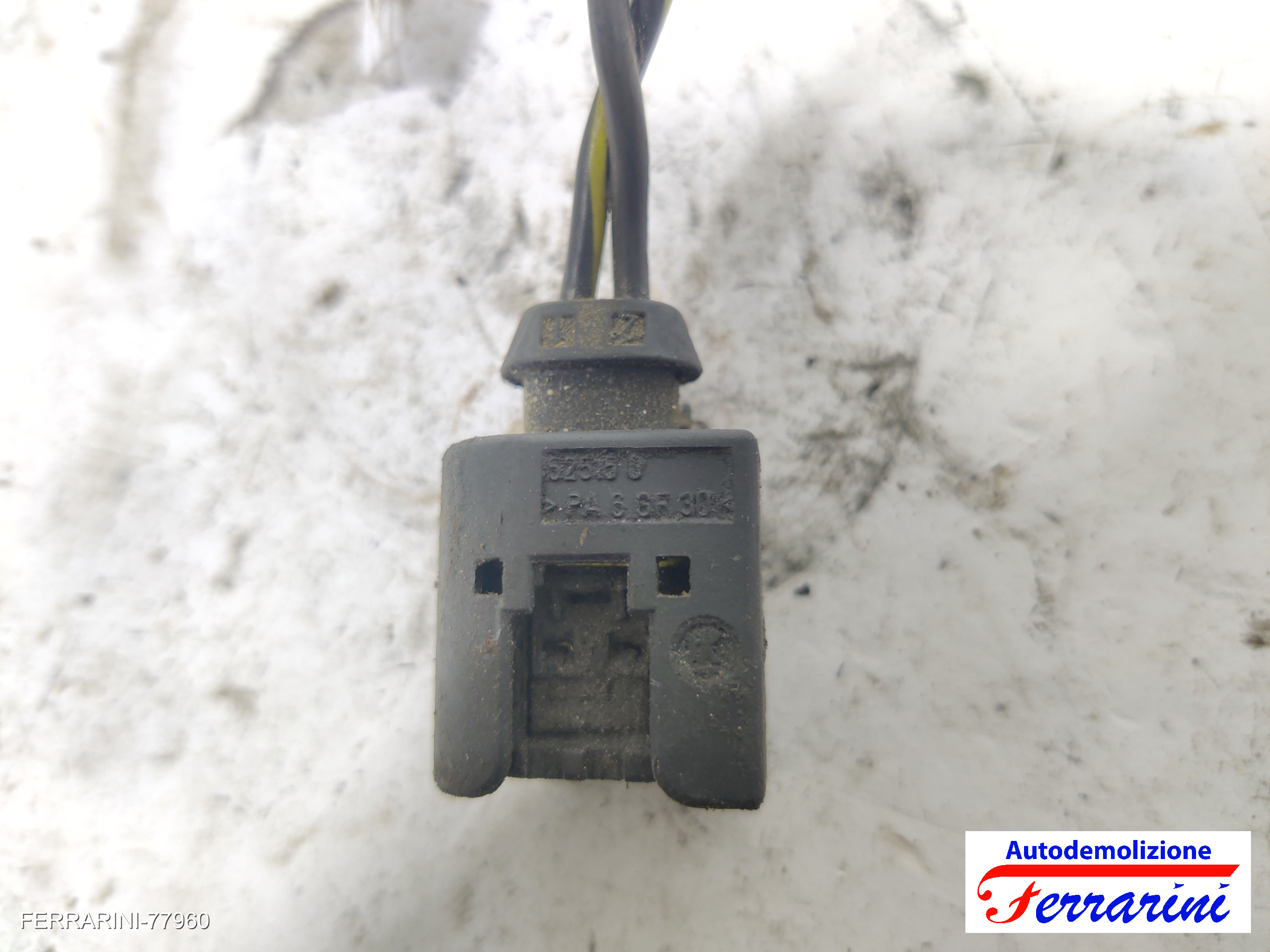 Connettore elettrico due poli MERCEDES SLK R170 200 KOMPRESSOR 2000-2004 7