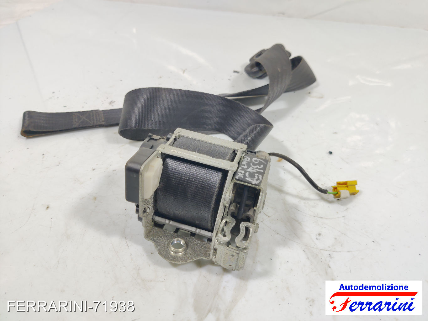 Cintura Di Sicurezza LANCIA YPSILON 843 2003-2011 sinistra, sx, frontale