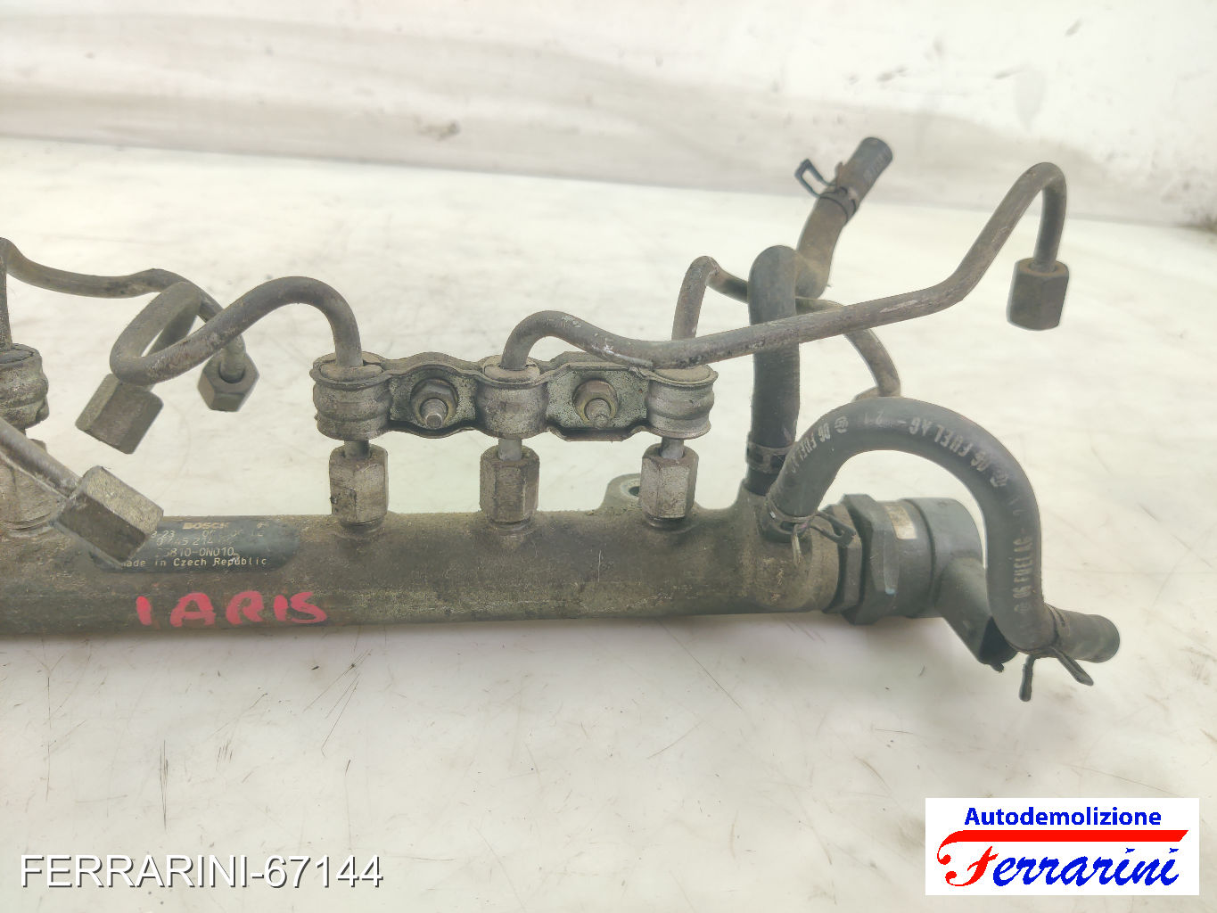 Flauto Iniettori HONDA CIVIC 5 EG 1.3 16V 1991-1995 238100N010, 0445214046 6