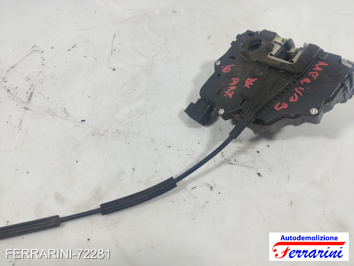 Serratura Porta OPEL CORSA D S07 2009-2014 destro, dx, frontale, anteriore