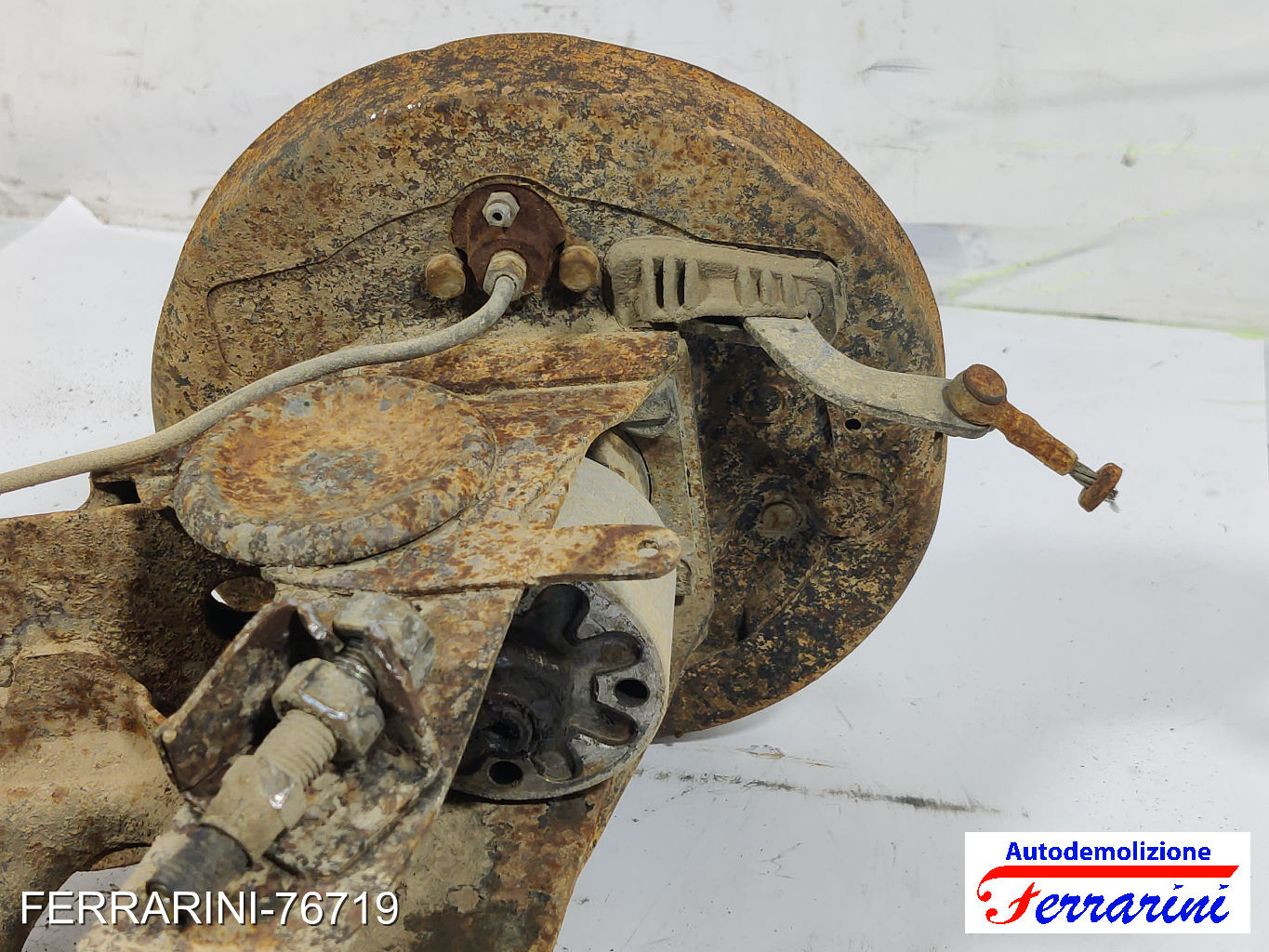 Braccio Oscillante FIAT 126 126 1977-1987 Retro Destra 10