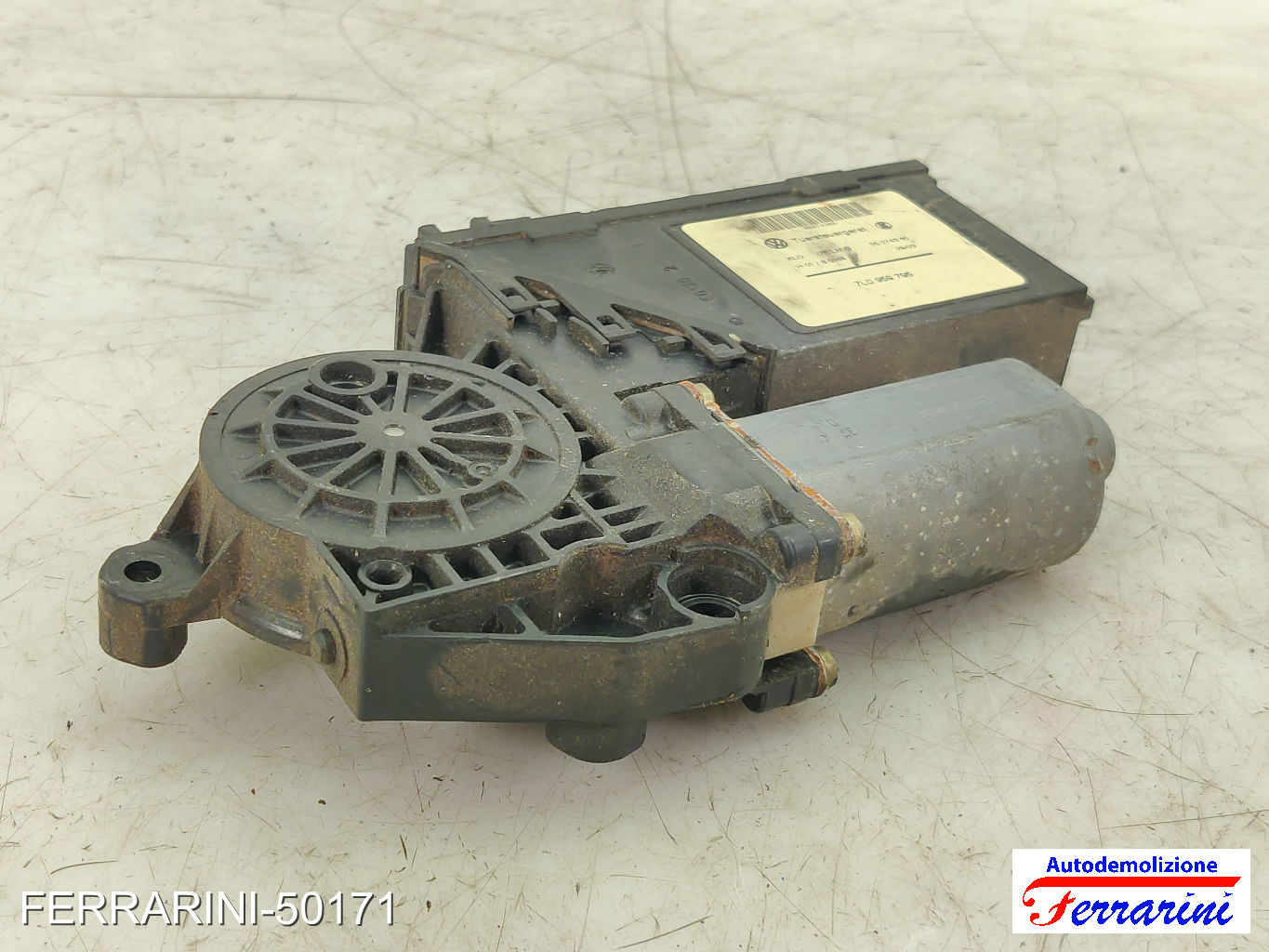 Motorino Alzavetro VW TOUAREG 7L6, 7L7, 7LA 2.5 R5 TDI 2003-2010 7LO959795