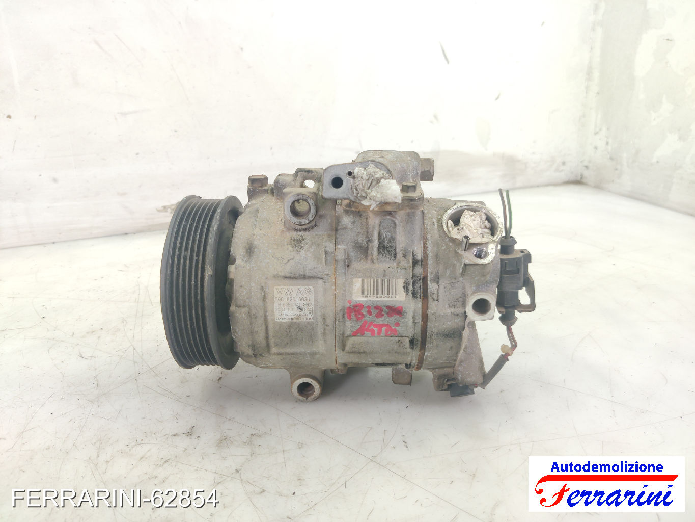 Compressore Clima VW POLO 9A, 9N 1.9 TDI 2001-2009 6Q0820803J, 6Q0820808D 9