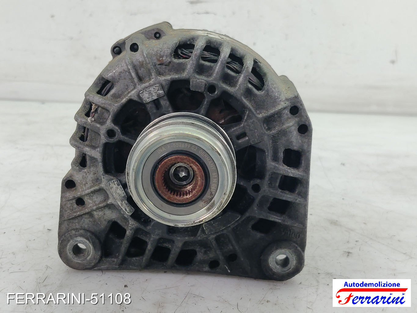 Alternatore AUDI A4 AT 8D5 1.9 TDI 1996-2001 SG14B011, C542496A, 028903029Q 9