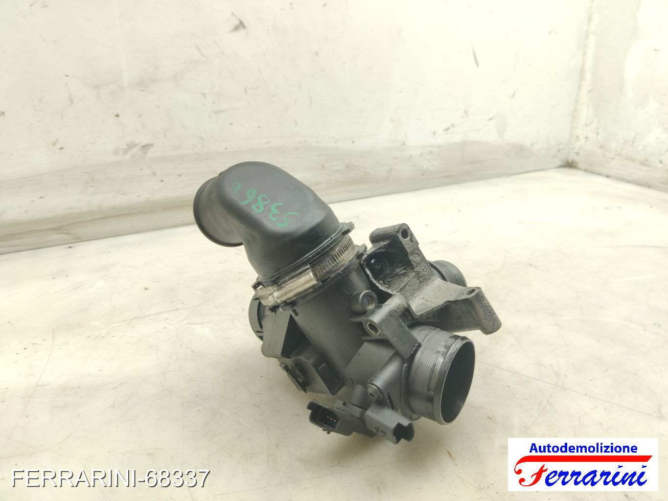 Corpo Farfallato FORD C-MAX DM2 1.6 TDCI 2007-2010 9655971880, 1439414 9