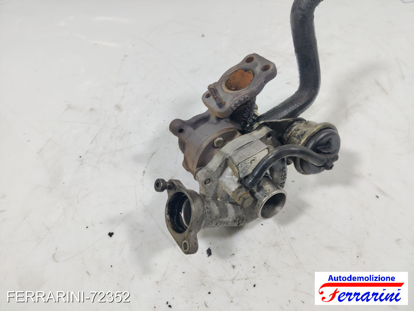 Turbina FORD FIESTA 5 JD, JH 1.4 TDCI 2001-2008 1348618, 0375G9, 0375K0