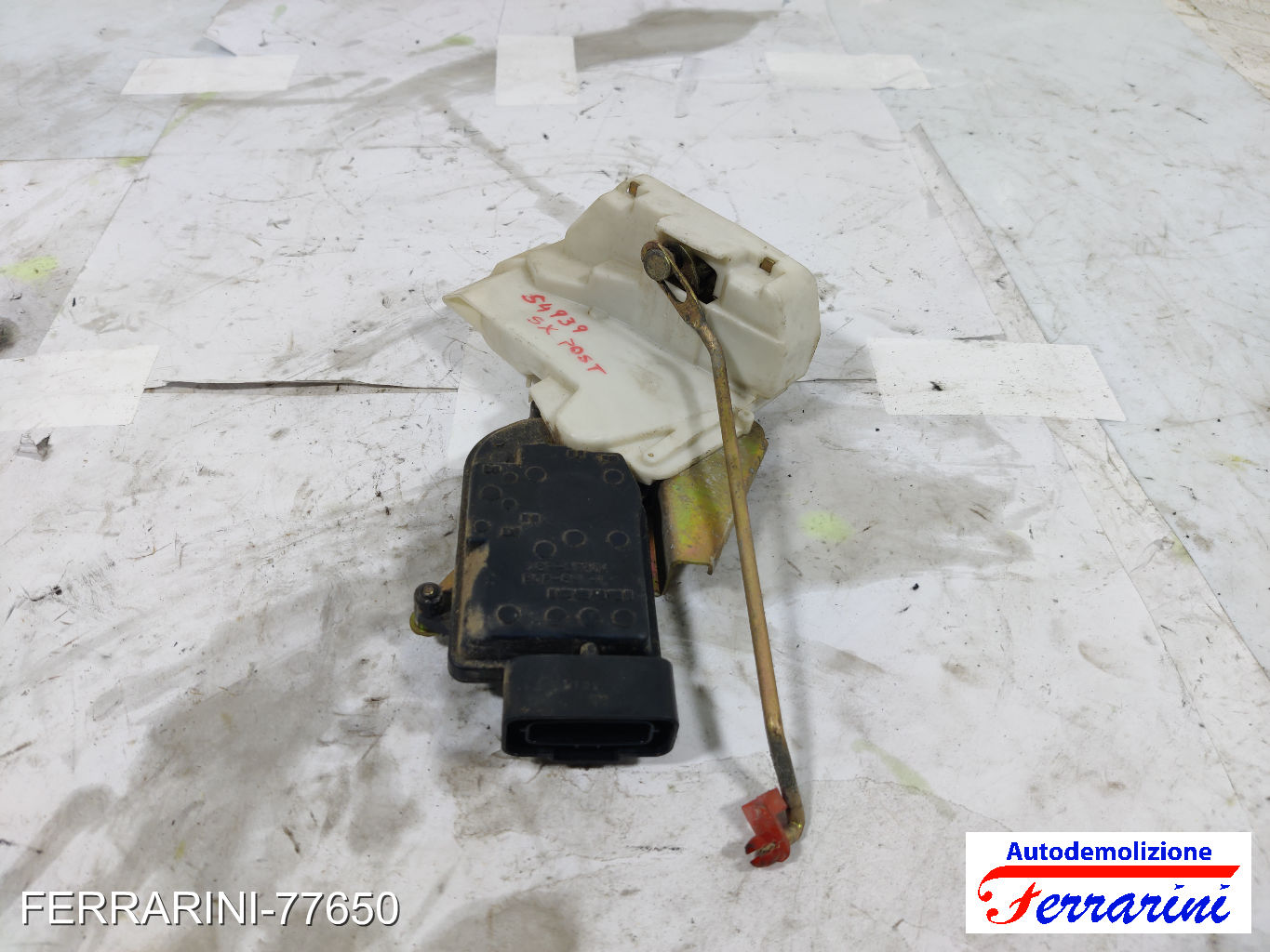 Serratura Porta OPEL AGILA A H00 2003-2007 sinistro, sx, posteriore, post