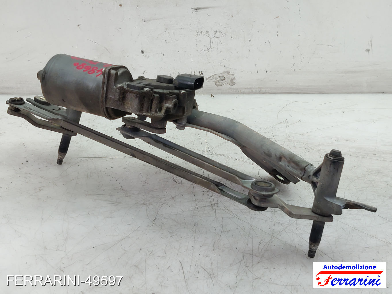 Spazzacqua Motorino Tergicristallo FIAT GRANDE PUNTO 199 2005-2013 anteriore