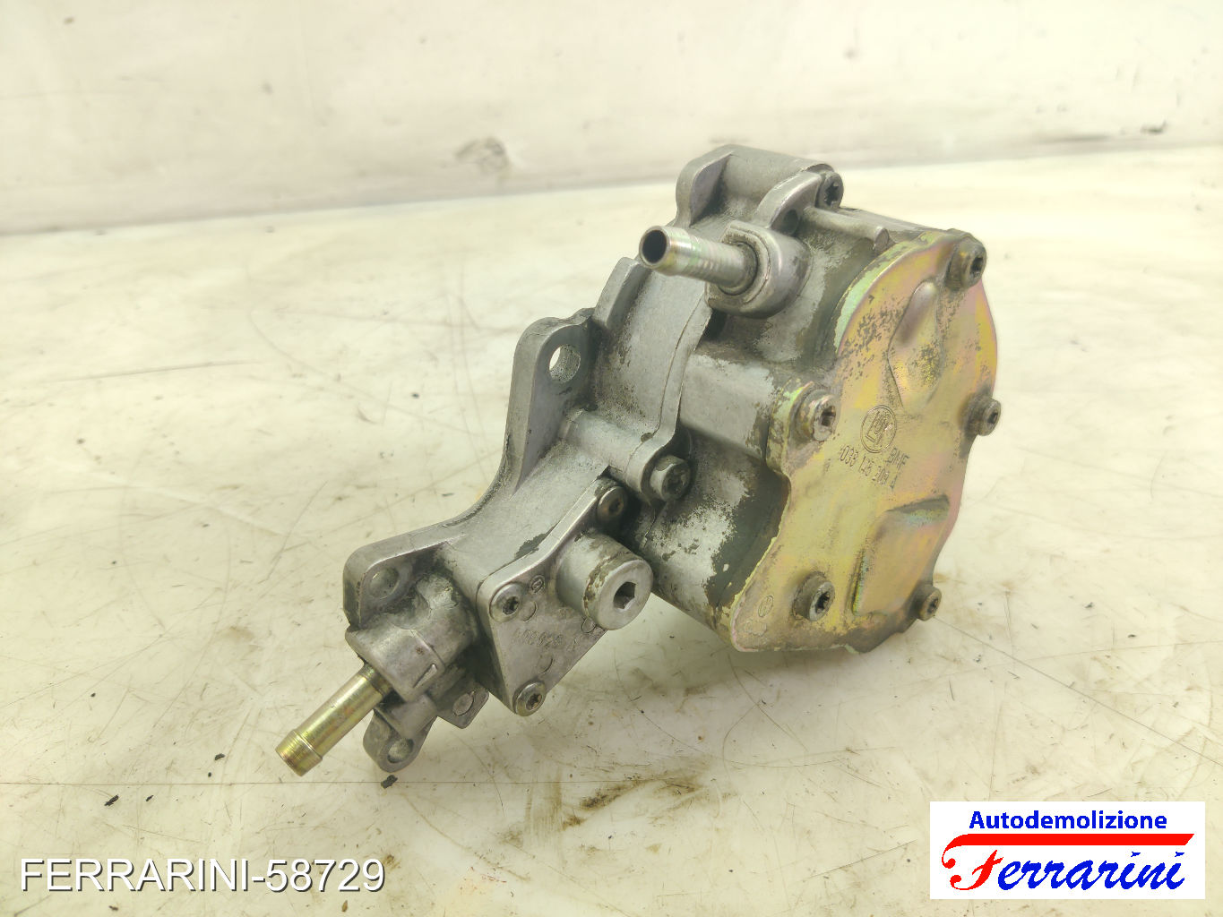 Pompe Vuoto Depressore AUDI A3 8L1 1.9 TDI 2000-2003 038145209A, 038145209K