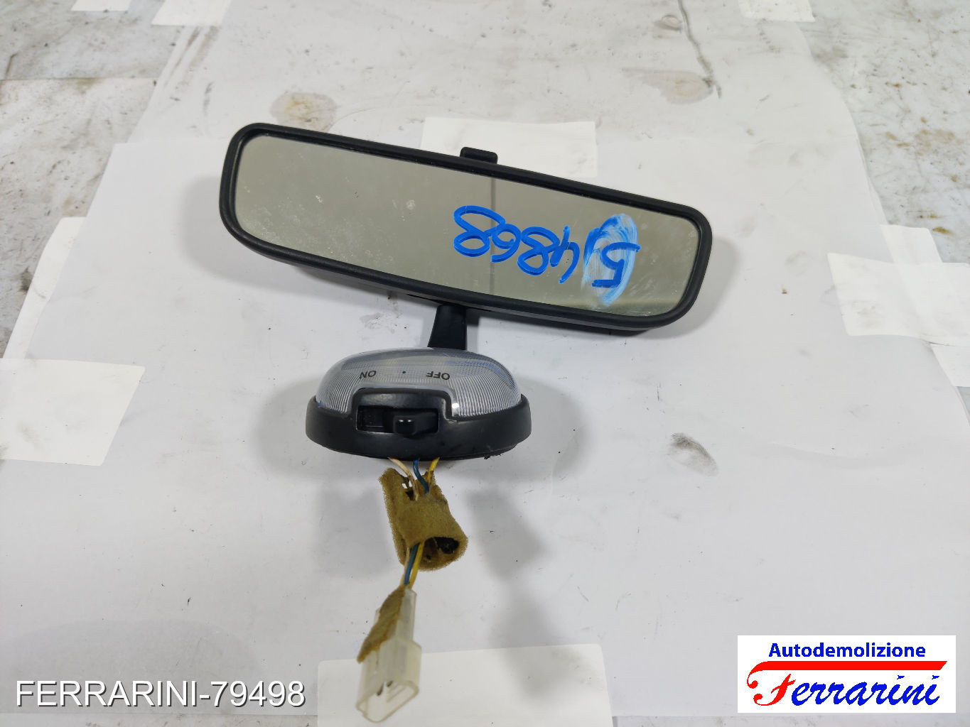 Specchietto Interno HYUNDAI ATOS MX 2003-2008 8510105100, 015849